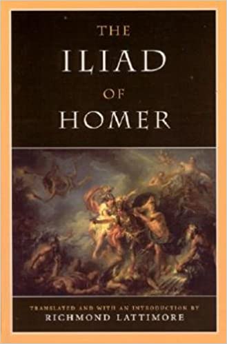 the cover of the iliad of homer